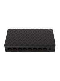 RUIJIE REYEE RG-ES08 8 PORT 10/100 YONETILEMEZ DESKTOP SWITCH PLASTİK KASA - 1